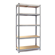 Metal Storage Rack Set of 2 180 x 90 x 40 cm Humberg HR-812