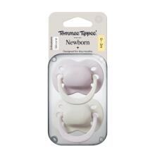 TOMMEE TIPPEE silicone soother CLOSER TO NATURE 0-2 m., 2 pcs., 433660