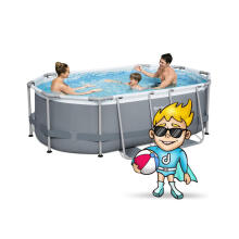 Bestway 5614A 305 x 200 x 84 cm Frame Pool 17in1 + Bubble Machine FREE