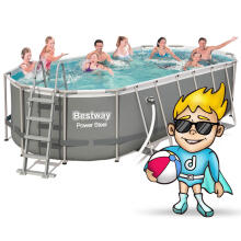 Bestway 56710 17-in-1 Frame Pool 549 x 274 x 122 cm