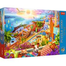 TREFL Premium Plus Puzzle Santorini, Greece 1000 pcs