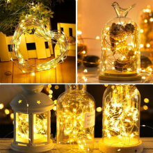 Home Company USB Fairy Light String Art.273036 USB Powered Fairy String Light in Warm White 30 Meters 300 LED