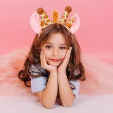 Home Company Giraffe Ear Art.273045  Carnival costume - giraffe ears