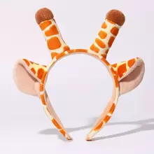 Home Company Giraffe Ear Art.273045  Carnival costume - giraffe ears