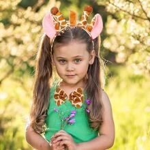 Home Company Giraffe Ear Art.273045  Carnival costume - giraffe ears
