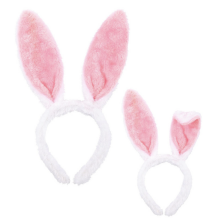 Home Company Rabbit Ear Art.273152 Carnival costume - bunny ears