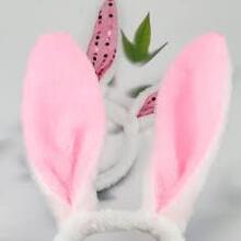 Home Company Rabbit Ear Art.273152 Carnival costume - bunny ears