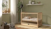 Bocian Art.124851 Wooden Bed Drawer (under the cot bed) 120x60 cm
