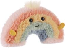 Apricot Lamb Rainbow Plush Toys for Children, Soft Cute Cuddly Toy for Baby Girls and Boys, Fluffy Rainbow Multicoloured 18 cm