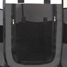 Universal foldable playpen, cage for dogs and cats - gray