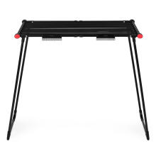 Standing Clothes Drying Rack Extendable Telescopic 19 Meters Foldable Black