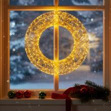 LED Holiday Wreath 720 LED 45 cm Springos CL1234