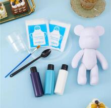DIY Painting Liquid Bear Figure Kit - Home Decorations Art.273875