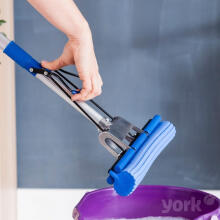 Push-button brush MOP TOP