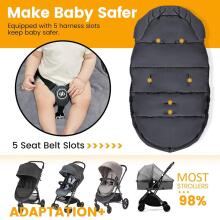 Bebe Basic Winter Footmuff Polar Fleece Art.273978 Grey