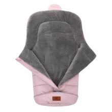 Bebe Basic Winter Footmuff Polar Fleece Art.273981 Pink
