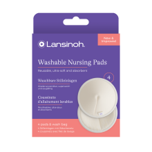 Lansinoh Washable Nursing Pads Art.20382 Reusable nutrition inserts 4pcs