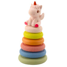 Mīkstā sensorā piramīda vienradzis gumija ECO krāsaina