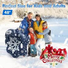 Kids World Snow Sleds/Tube Art.274259  Inflatable Snow Tubes for Sledding with Sturdy Handles