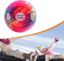 Kids World Snow Sleds/Tube Art.274259  Inflatable Snow Tubes for Sledding with Sturdy Handles