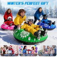 Kids World Snow Sleds/Tube Art.274261  Inflatable Snow Tubes for Sledding with Sturdy Handles