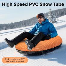Kids World Snowtube XXL Art.274272   Inflatable Snow Tubes for Sledding with Sturdy Handles