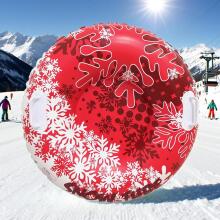 Kids World Snow Sleds/Tube Art.274274 Inflatable Snow Tubes for Sledding with Sturdy Handles