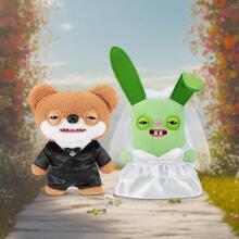 Fuggler ZURU Wedding Fuggs Art.274345 Funny Ugly Monster with Human-like Teeth