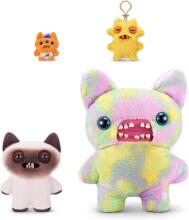Fuggler Alley Cats (Yawper) – Funny Ugly Monster Plush Toy with Human-Like Teeth