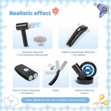 Hairdressing Set for Children Art.274435 парикмахерский набор с феном, бритвой, выпрямителем для волос, детский парикмахерский кейс