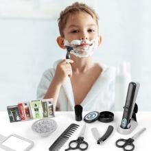 Hairdressing Set for Children Art.274435 парикмахерский набор с феном, бритвой, выпрямителем для волос, детский парикмахерский кейс