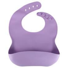 Ikonka Art.KX3021 Bērnu silikona piederumu komplekts ar 8 gabaliem violets