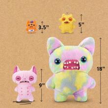 Fuggler Alley Cats (Wrinkle Mcstinkles) – Funny Ugly Monster Plush Toy with Human-Like Teeth