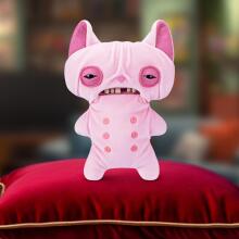 Fuggler Alley Cats (Wrinkle Mcstinkles) – Funny Ugly Monster Plush Toy with Human-Like Teeth