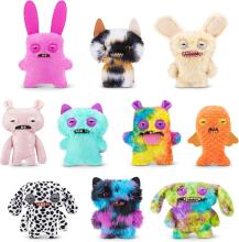 FUGGLER - Ugly Pets 9 inch Series 1-Plush 2 Pack (Winged Bat - Calico Cat and Gold Fish)
