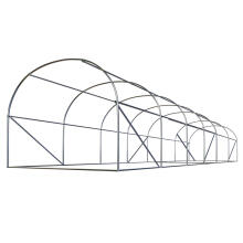 Dārza tunelis 3 x 6 m (18m2) balts plāns
