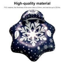Atom SnowTube Flower Art.274811  Inflatable Snow Tubes for Sledding with Sturdy Handles