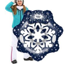 Atom SnowTube Flower Art.274811  Inflatable Snow Tubes for Sledding with Sturdy Handles