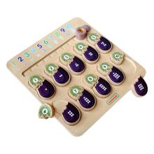 MASTERKIDZ Educational Board Eggplant Learning Numbers Montessori