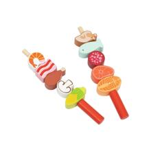 TOOKY TOY Wooden Barbecue Set Educational Board