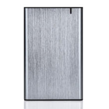 GEMBIRD EE2-U3S-6 2,5 collu HDD/SSD korpuss ar USB Type-C USB 3.1 portu matēts alumīnija pelēks