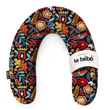 La Bebe™ Rich Maternity Pillow Art.40579838 Nordic Florals. Nursing Pillow 30x104 cm