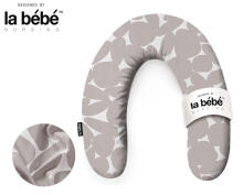 La Bebe™ Rich Maternity Pillow Art.80579836 Nordic Pebbles. Nursing Pillow 30x104 cm