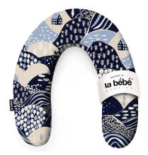 La Bebe™ Rich Maternity Pillow Art.00608159 Nordic Hills. Подковка для сна, кормления малыша 30x104 cm
