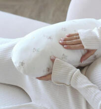 La Bebe™ Snug Maternity Pillow Art. 70608146 Nordic Seeds. Pillow for Baby Sleep & Feeding, 20×70 cm