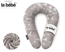 La Bebe™ Snug Maternity Pillow Art. 80579836 Nordic Pebbles. Pillow for Baby Sleep & Feeding, 20×70 cm