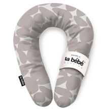 La Bebe™ Snug Maternity Pillow Art. 80579836 Nordic Pebbles. Pillow for Baby Sleep & Feeding, 20×70 cm
