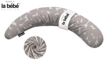 La Bebe™ Moon Cotton Maternity Pillow Art. 80579836 Nordic Pebbles. Liels spilvens grūtniecēm ar memory putām (īpaši mīksts un kluss pildījums, kas pielagojas ķermenim)