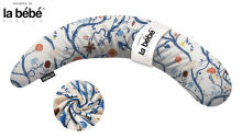 La Bebe™ Moon Cotton Maternity Pillow Art.50608147 Nordic Branches. Large pregnancy pillow with Memory Foam filling (especially soft and quiet filling)