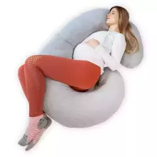 La Bebe™ Maternity Pillow Cotton Sì -Duo Art.80579822 Nordic Stones. Daudzfunkcionāls spilvens/pakavs grūtniecēm, ar memory foam